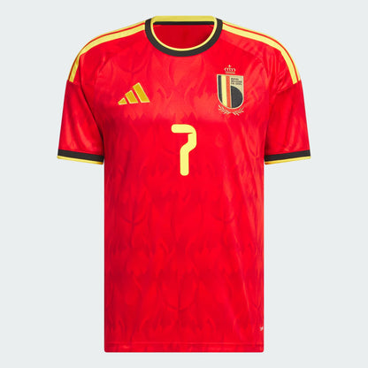 Jersey Belgium De Bruyne Worldcup 2026 Home