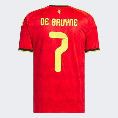 Jersey Belgium De Bruyne Worldcup 2026 Home